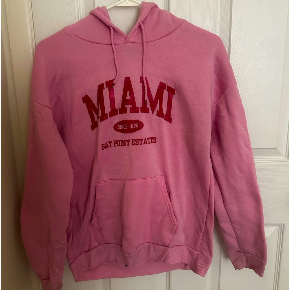 Pink Miami Hoodie